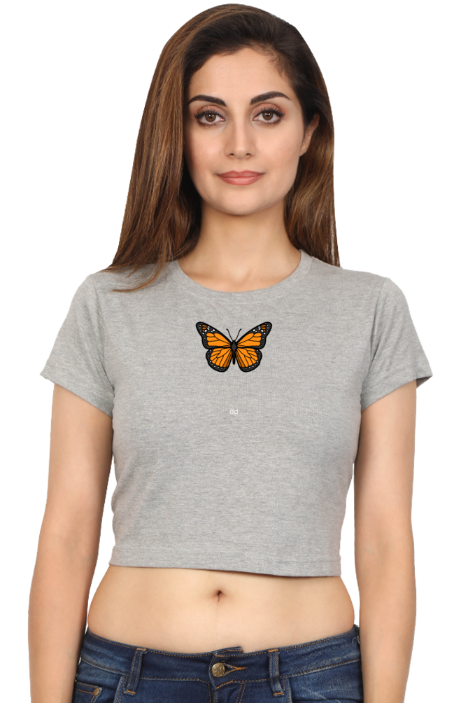 Monarch Butterfly Printed Tshirt