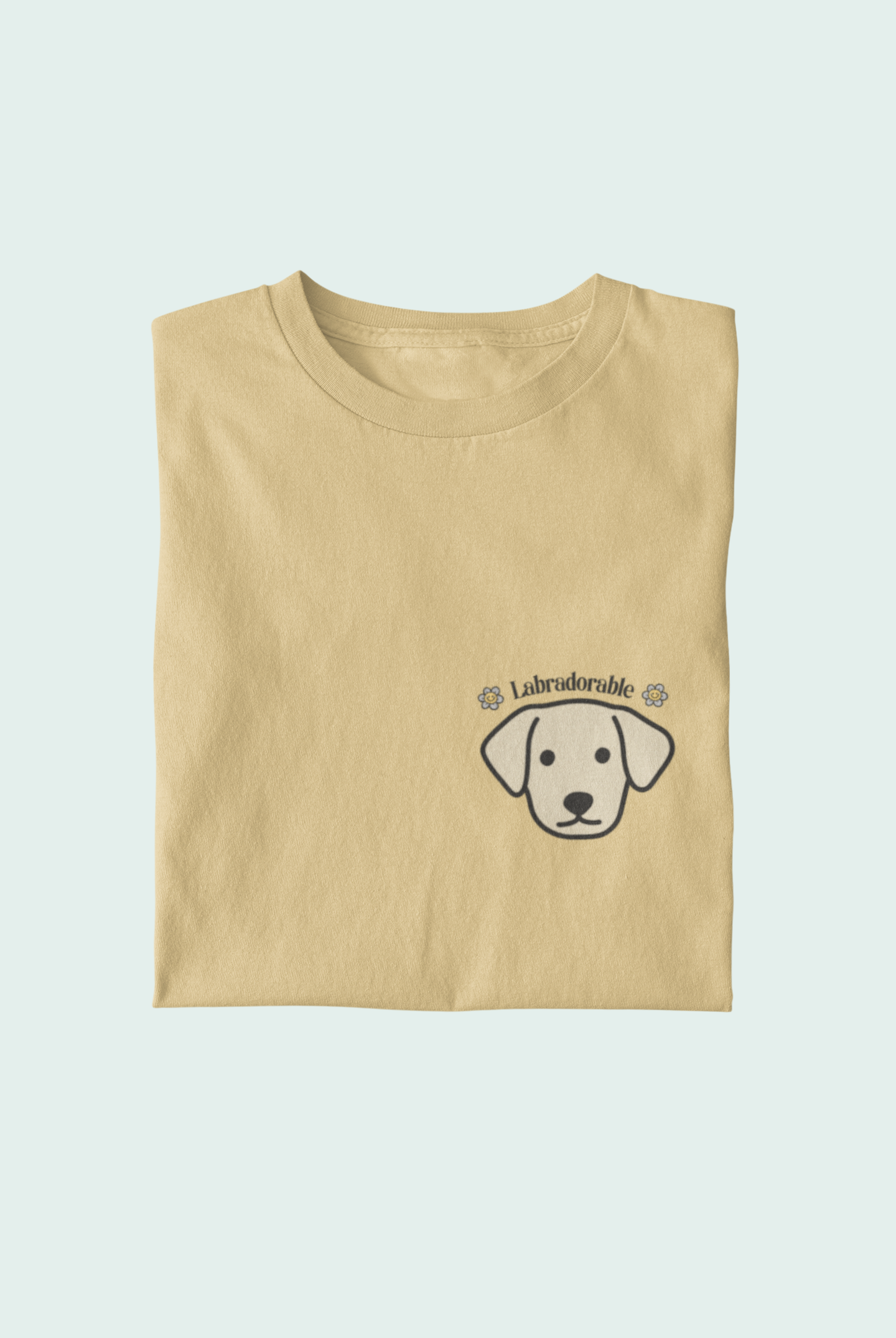 Labrador  Classic embroidered  Cotton Tshirt for women